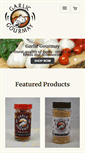 Mobile Screenshot of garlicgourmay.com